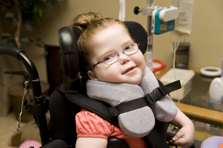 Child with Cerebral Palsy