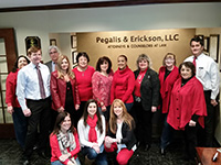 Pegalis Law Group, LLC celebrates the #GoRedforWomen movement.